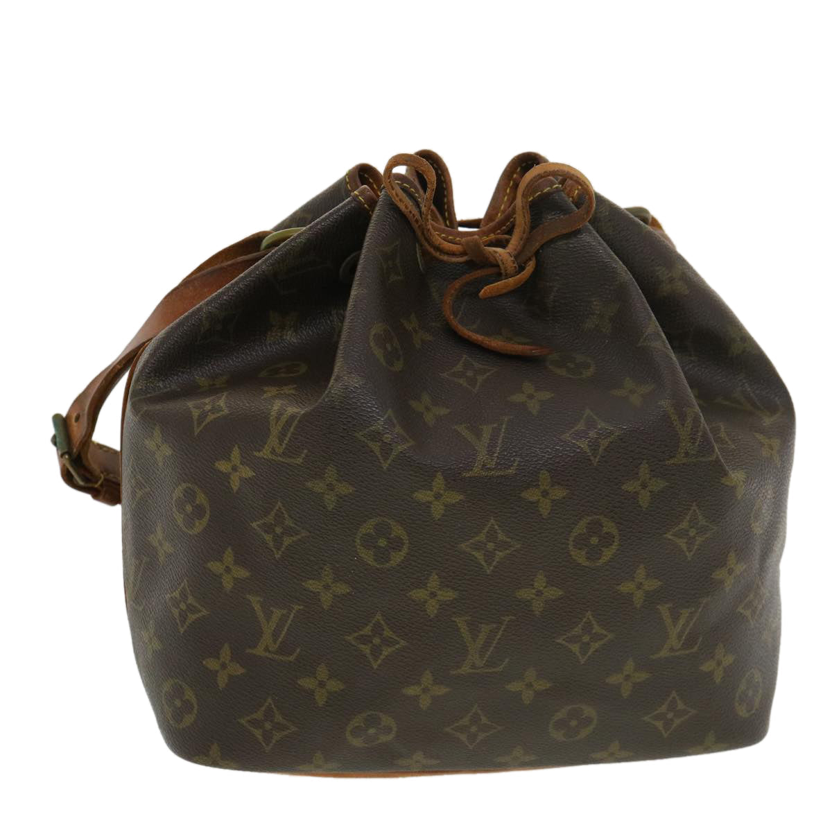 LOUIS VUITTON Monogram Petit Noe Shoulder Bag M42226 LV rd4656