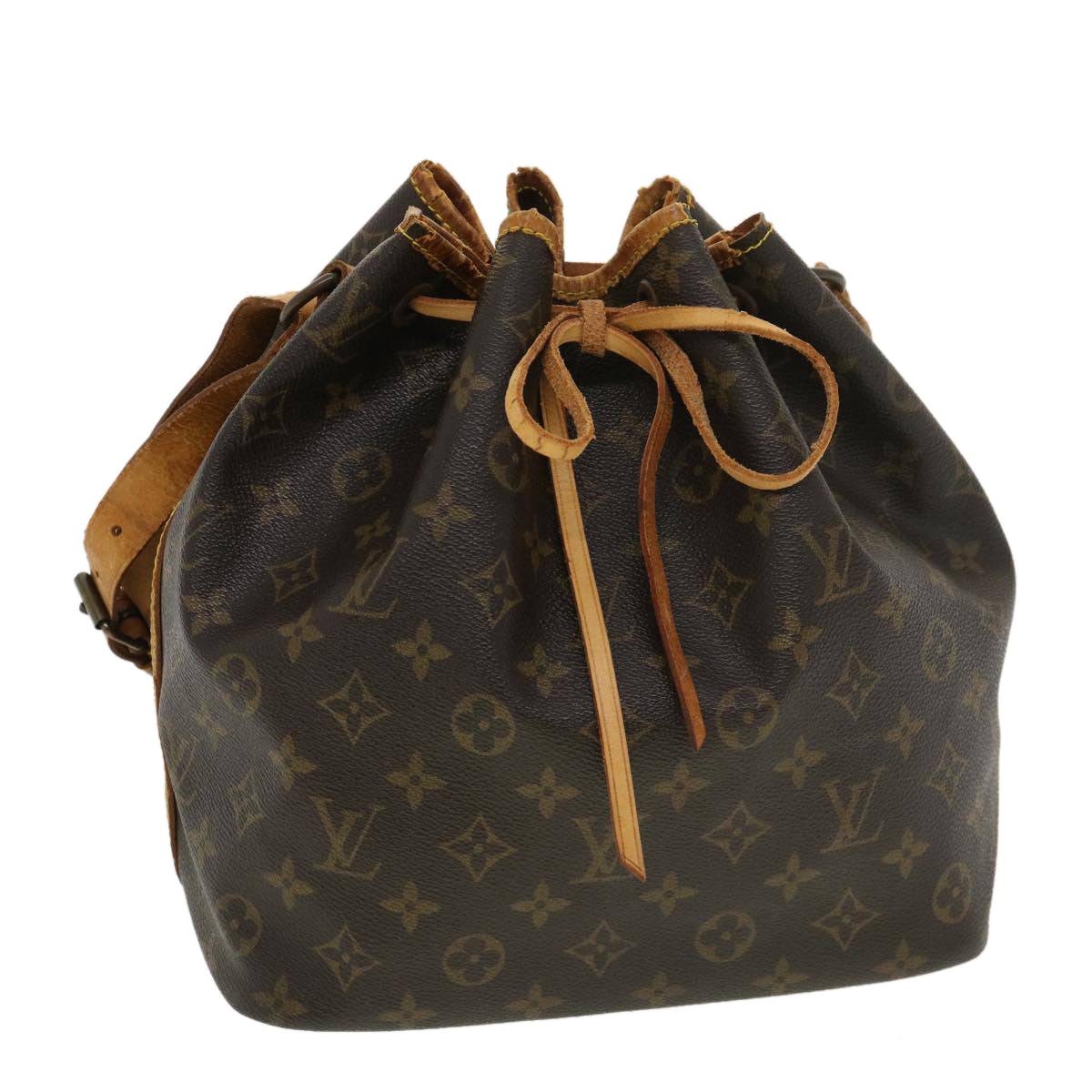 LOUIS VUITTON Monogram Petit Noe Shoulder Bag M42226 LV rd4670