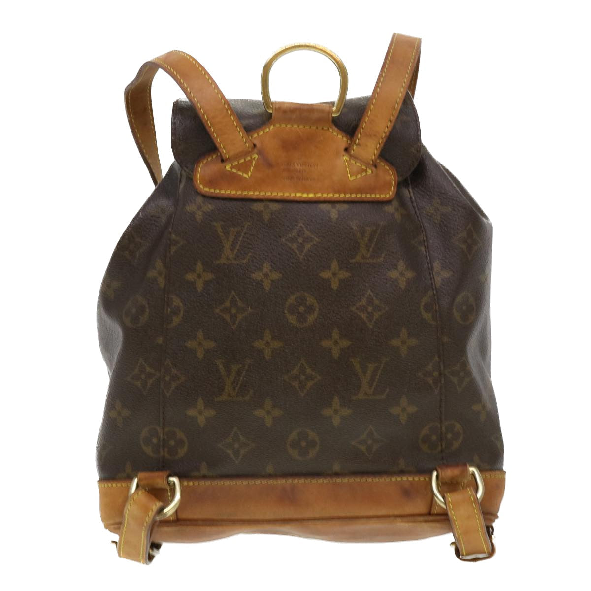 LOUIS VUITTON Monogram Montsouris MM Backpack M51136 LV rd4674