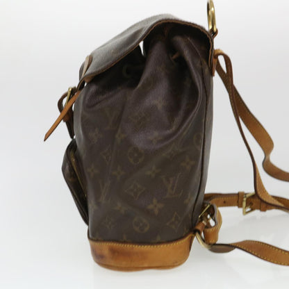 LOUIS VUITTON Monogram Montsouris MM Backpack M51136 LV rd4674