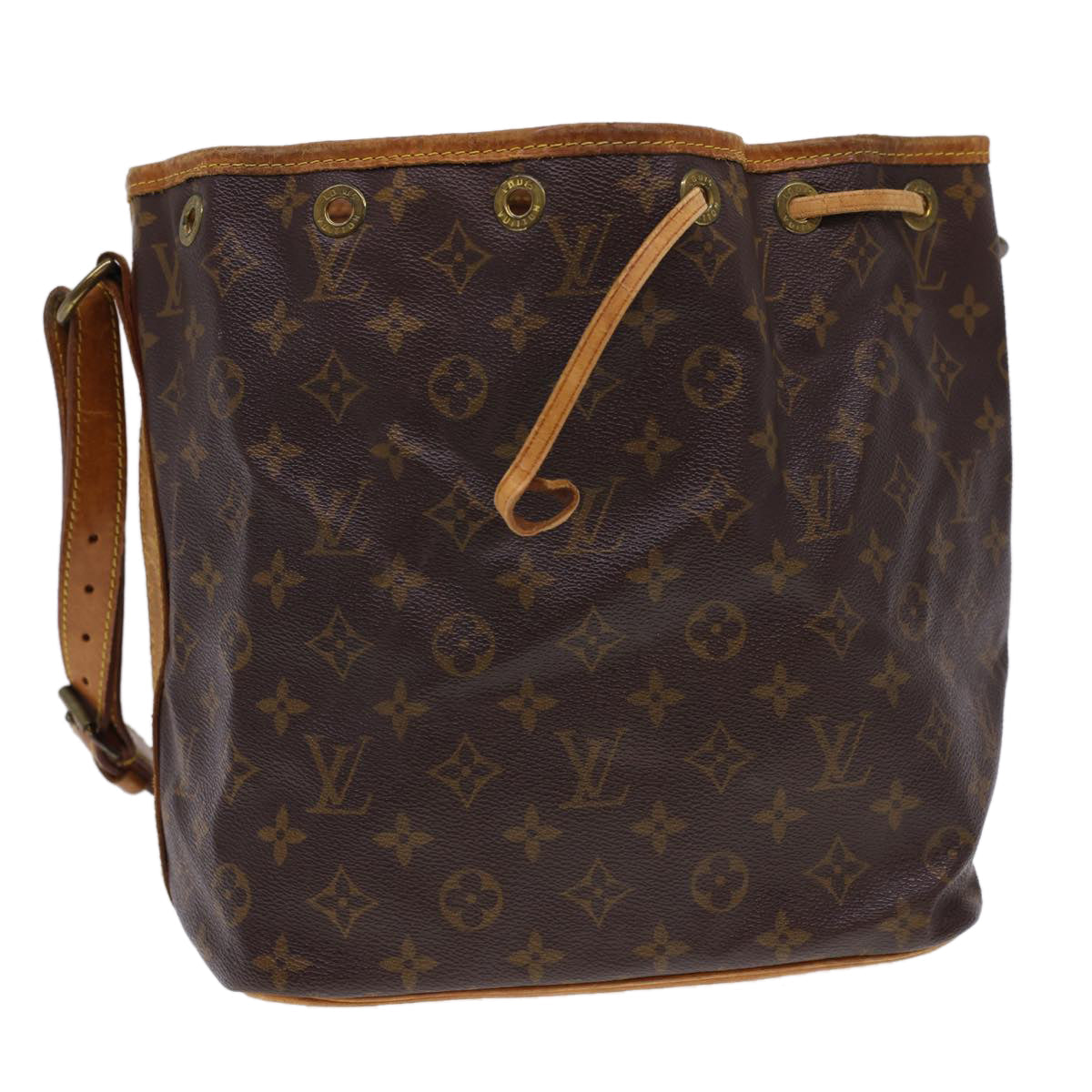 LOUIS VUITTON Monogram Petit Noe Shoulder Bag M42226 LV rd4705