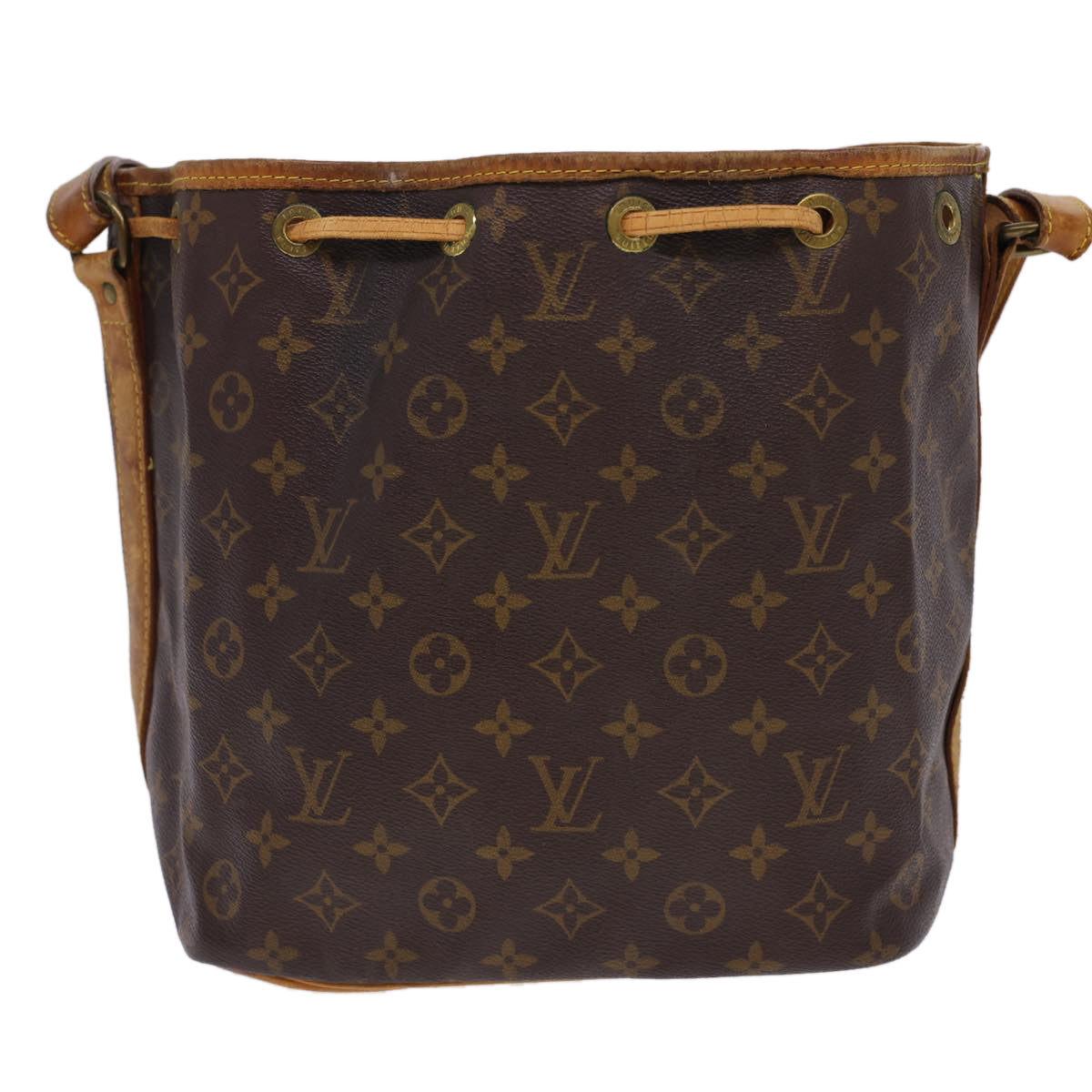 LOUIS VUITTON Monogram Petit Noe Shoulder Bag M42226 LV rd4705