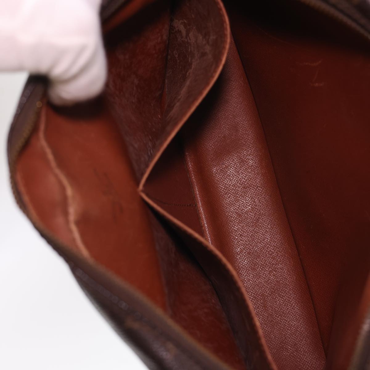 LOUIS VUITTON Monogram Compiegne 28 Clutch Bag M51845 LV rd4714