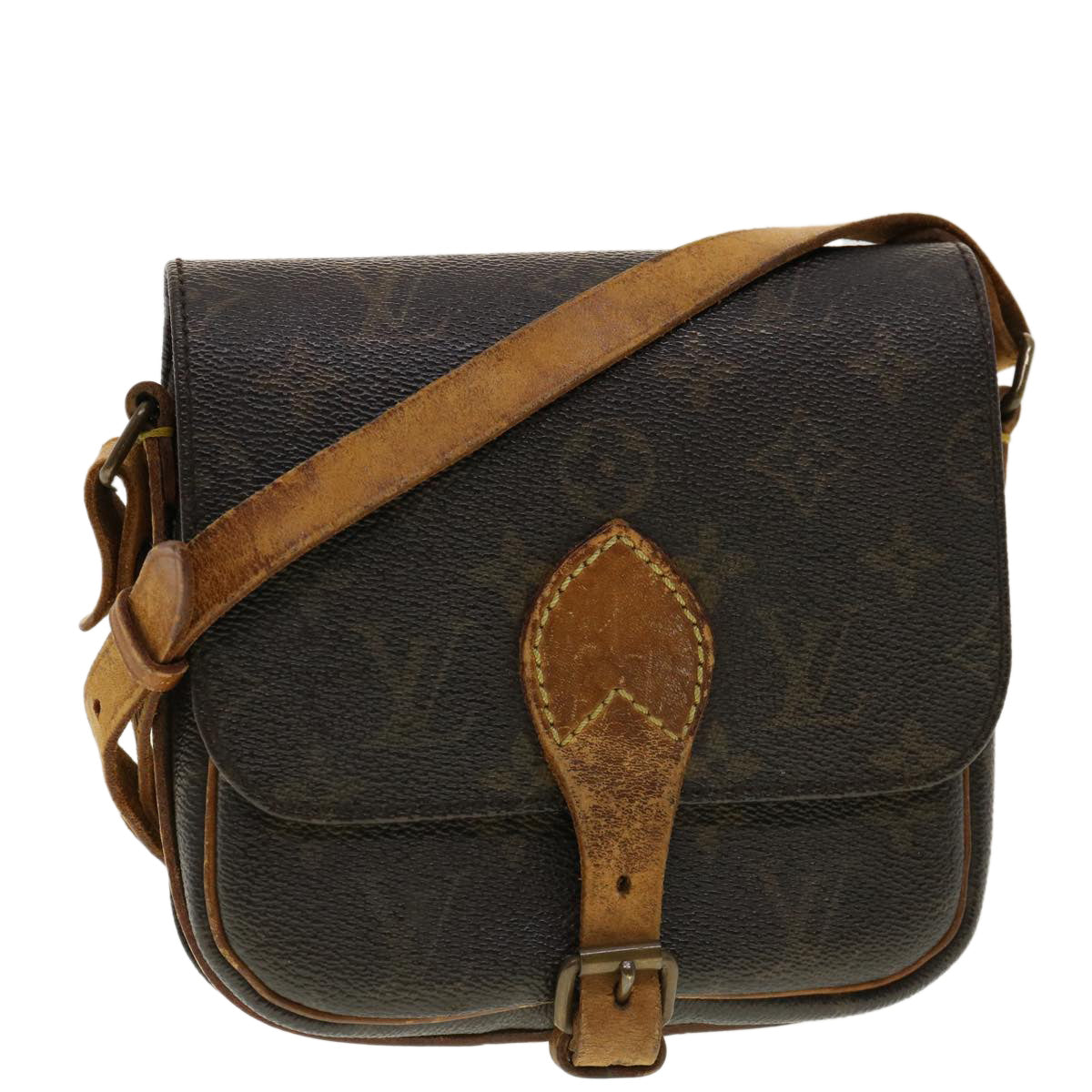 LOUIS VUITTON Monogram Cartouchiere PM Shoulder Bag M51254 LV rd4717