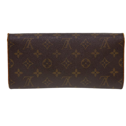 LOUIS VUITTON Monogram Pochette Twin GM Shoulder Bag M51852 LV rd4742