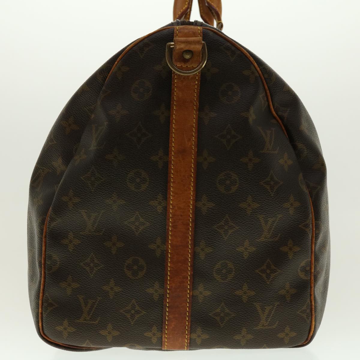 LOUIS VUITTON Monogram Keepall Bandouliere 55 Boston Bag M41414 LV rd4755