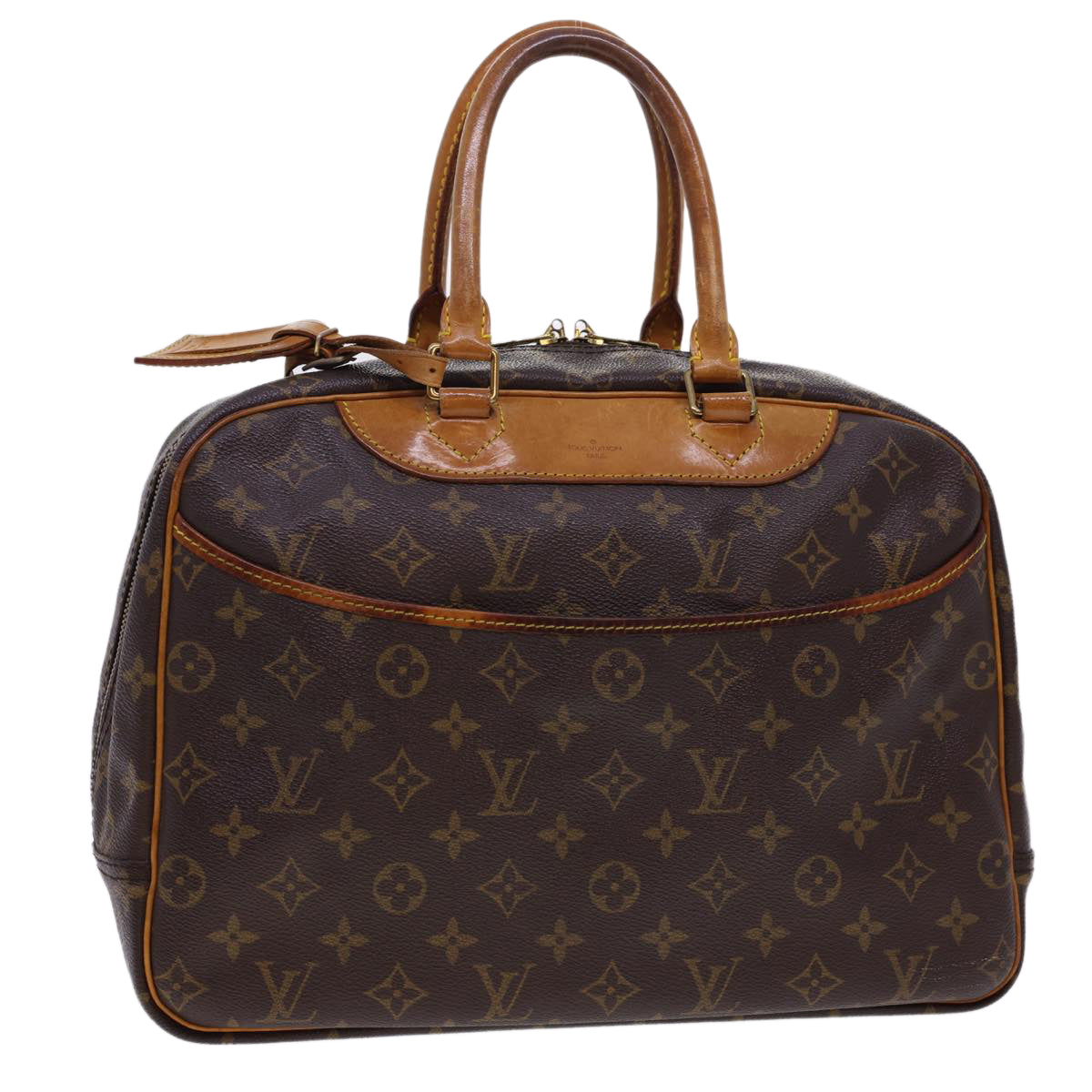 LOUIS VUITTON Monogram Deauville Hand Bag M47270 LV rd4759