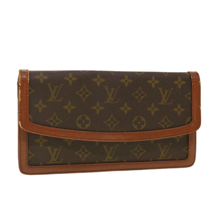 LOUIS VUITTON Monogram Pochette Dam PM Clutch Bag M51812 LV rd4764