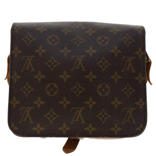 LOUIS VUITTON Monogram Cartouchiere MM Shoulder Bag M51253 LV  rd5500