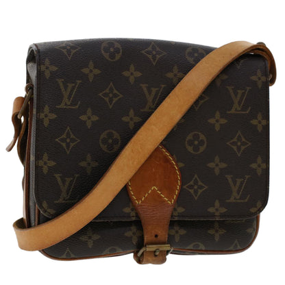 LOUIS VUITTON Monogram Cartouchiere MM Shoulder Bag M51253 LV  rd5518