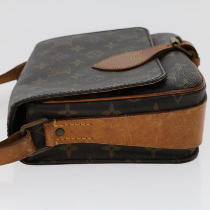 LOUIS VUITTON Monogram Cartouchiere MM Shoulder Bag M51253 LV  rd5518