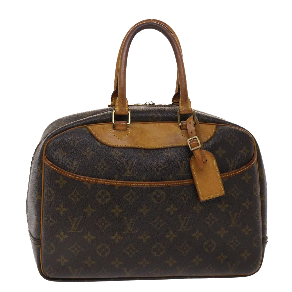 LOUIS VUITTON Monogram Deauville Hand Bag M47270 LV  rd5527