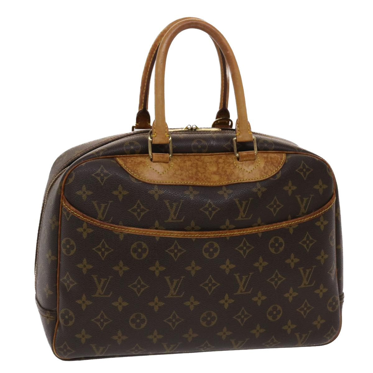 LOUIS VUITTON Monogram Deauville Hand Bag M47270 LV  rd5534