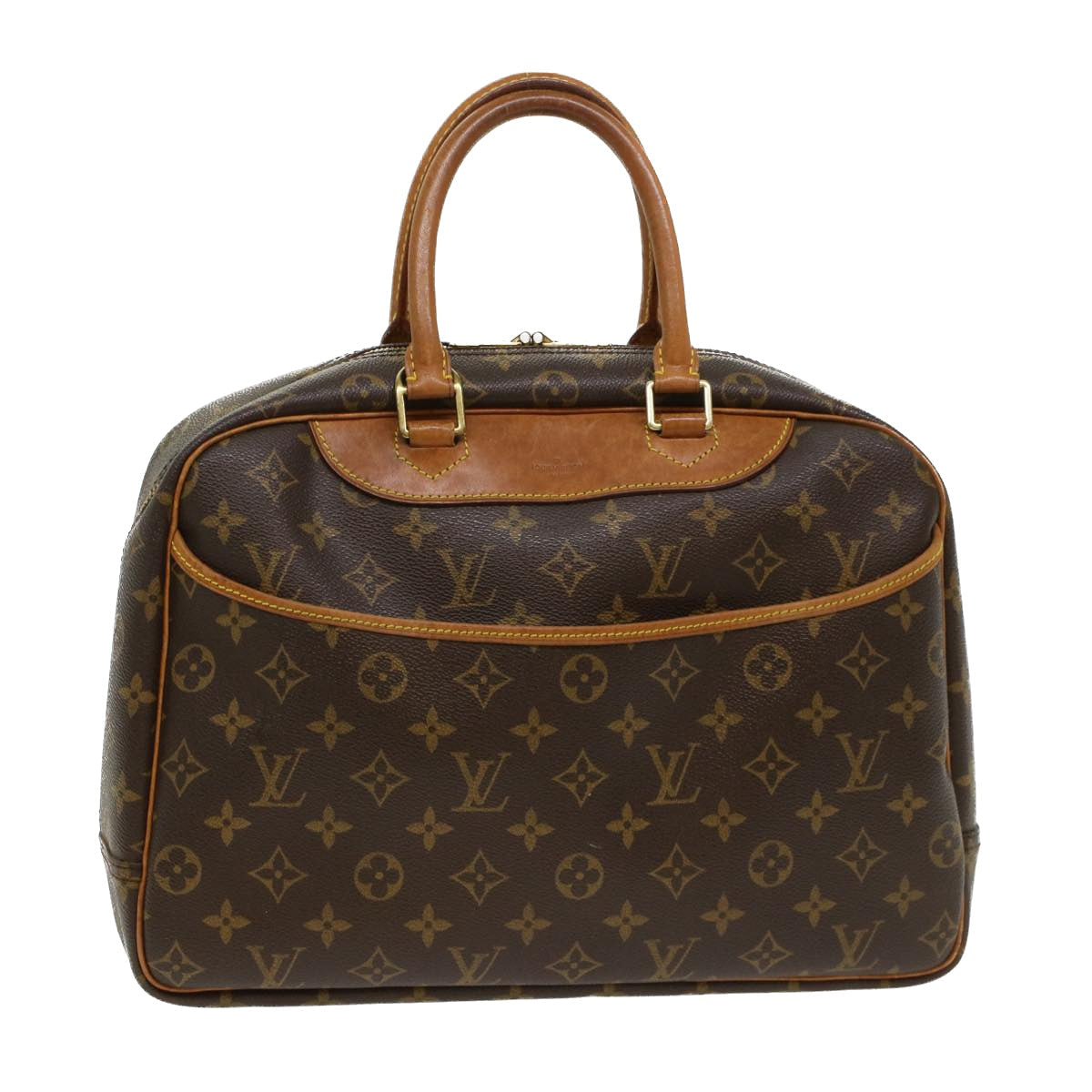 LOUIS VUITTON Monogram Deauville Hand Bag M47270 LV  rd5562