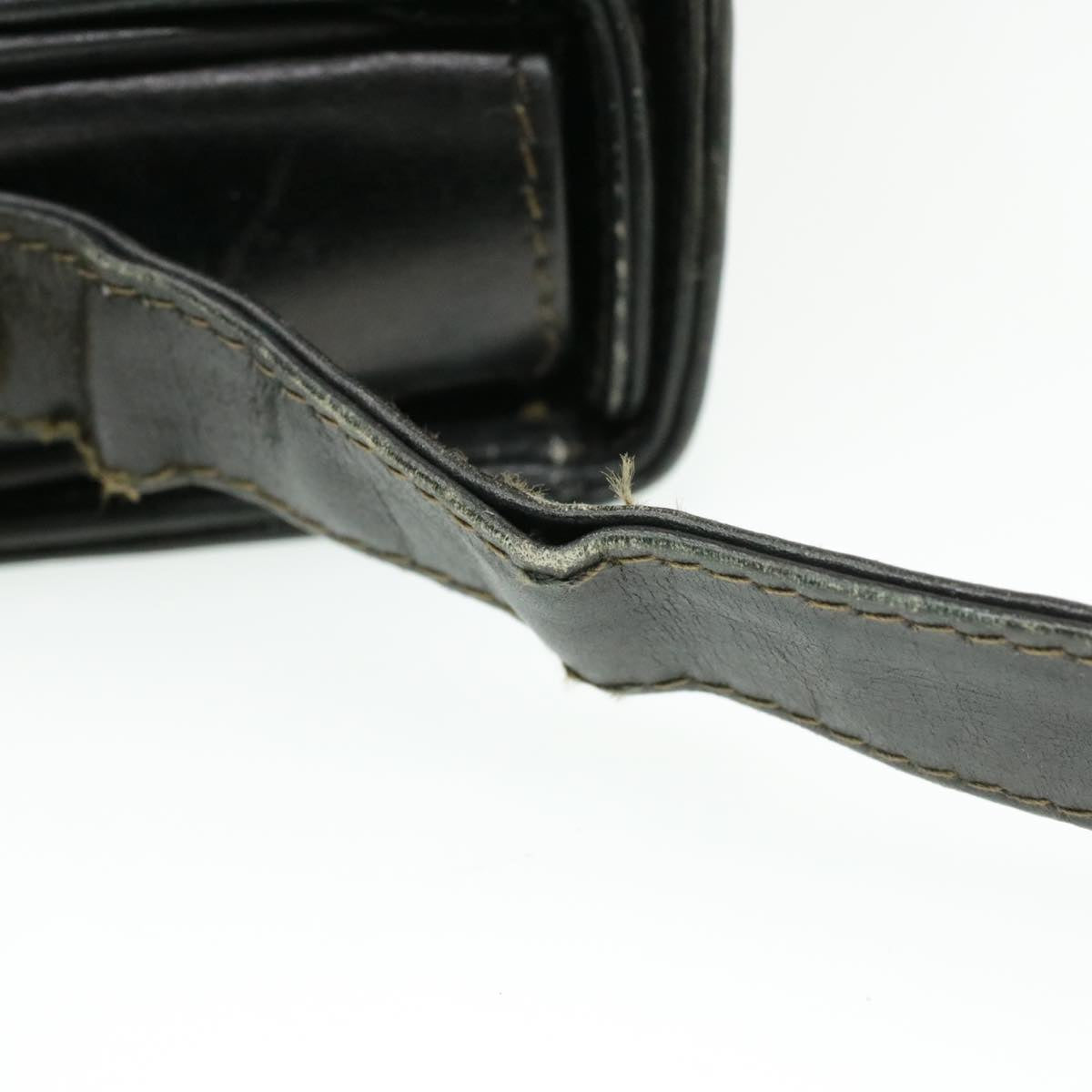 Celine Horse Carriage Shoulder Bag Black Leather  rd764