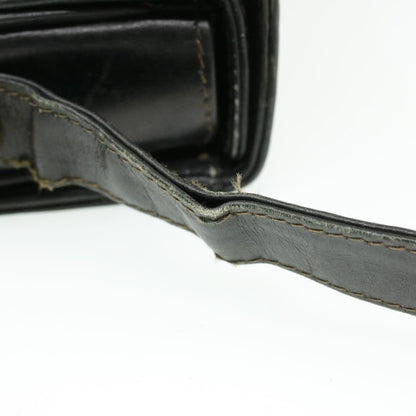 Celine Horse Carriage Shoulder Bag Black Leather  rd764