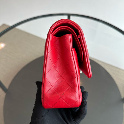 *Receipt* Medium Lambskin Red SHW No 18