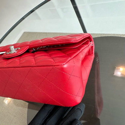 *Receipt* Medium Lambskin Red SHW No 18