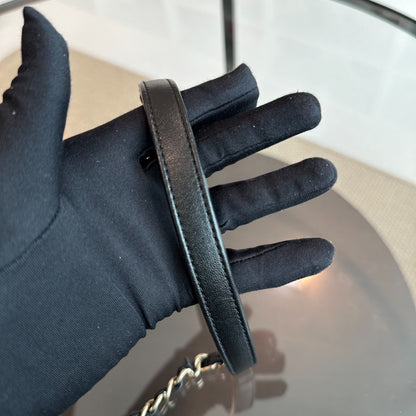 *Receipt* Trendy CC Small Lambskin Black GHW No 20