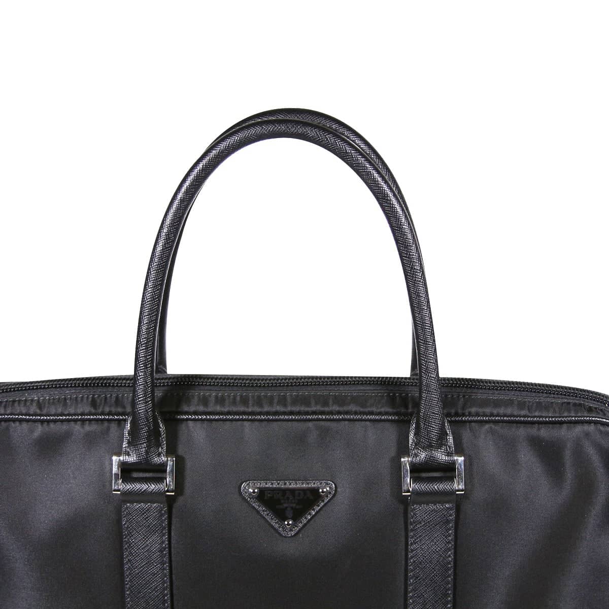 Prada Briefcase Black Nylon