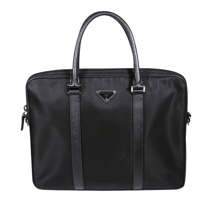 Prada Briefcase Black Nylon