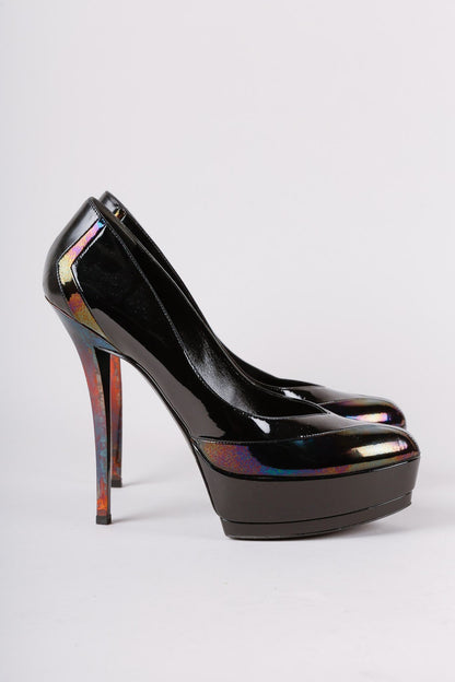 Gucci Oil Slick Platform Stiletto