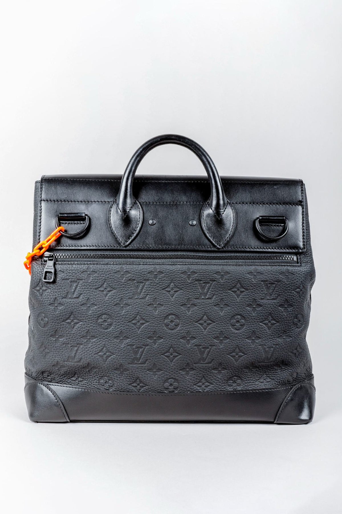 Louis Vuitton Steamer Bag Monogram PM in Taurillon Leather