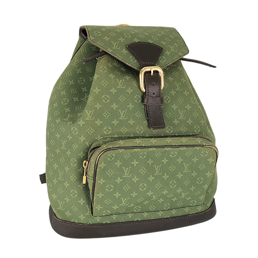 LOUIS VUITTON Monogram Mini Montsouris GM Backpack Backpack