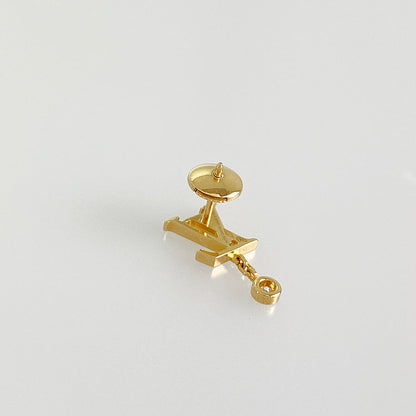 LOUIS VUITTON Puce Idile Blossom One side only earring