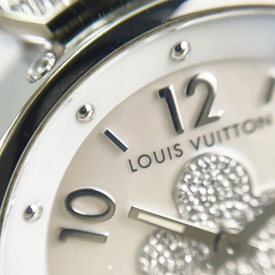 LOUIS VUITTON Tambour Forever Battery replaced, inspected, exterior finishedquartz Women's Watches