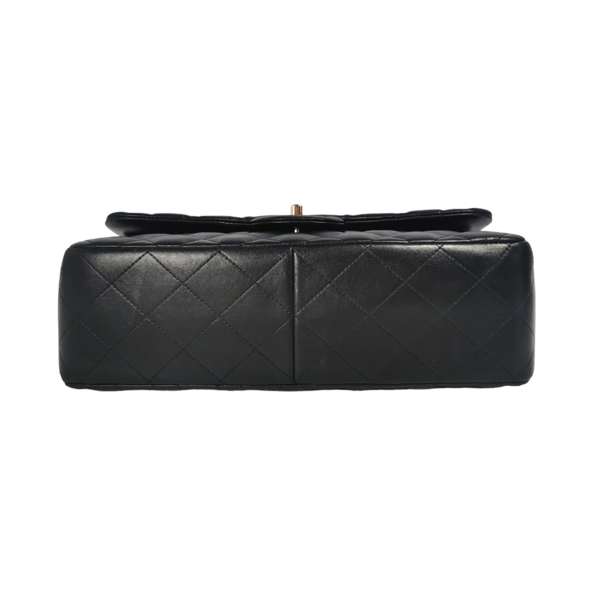 Chanel Classic Double Flap Jumbo Black Lambskin Gold