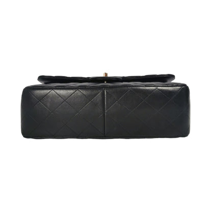 Chanel Classic Double Flap Jumbo Black Lambskin Gold