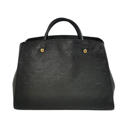 Louis Vuitton Montaigne GM Black Monogram Empreinte