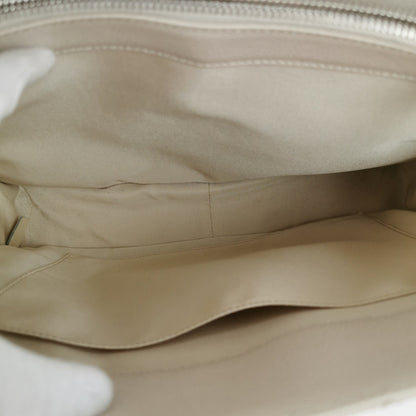 Chanel GST Beige Caviar Silver