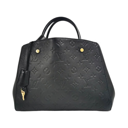 Louis Vuitton Montaigne MM Black Monogram Empreinte