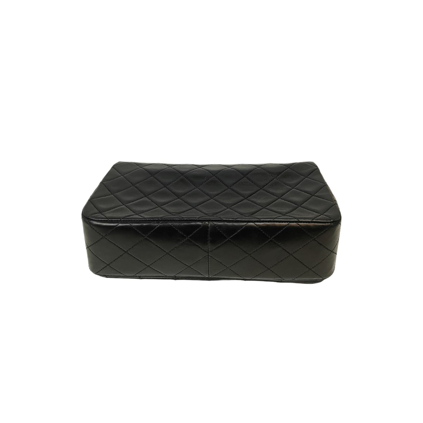 Chanel Full Flap Bag Black Lambskin Gold