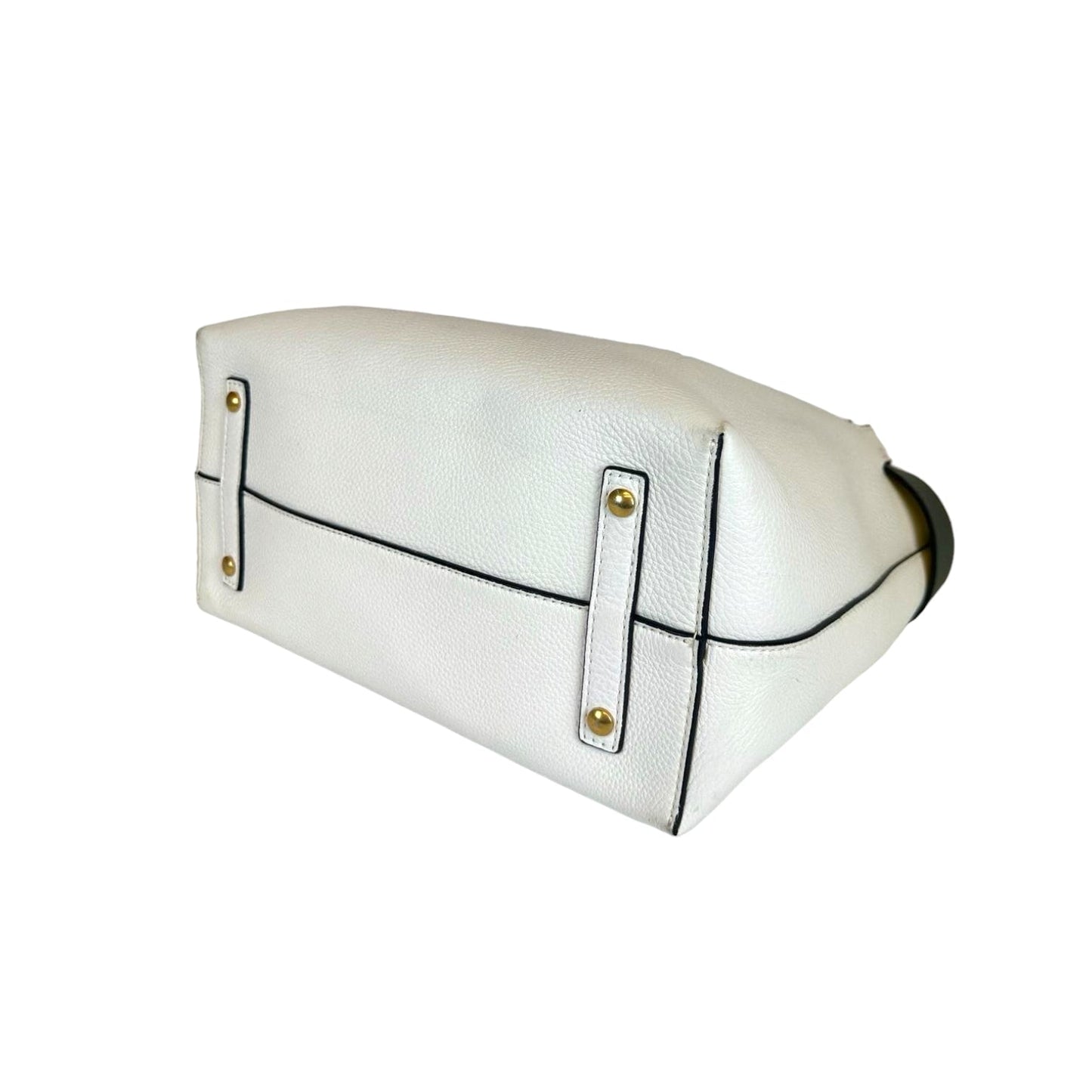 Burberry White Belt Bag Large