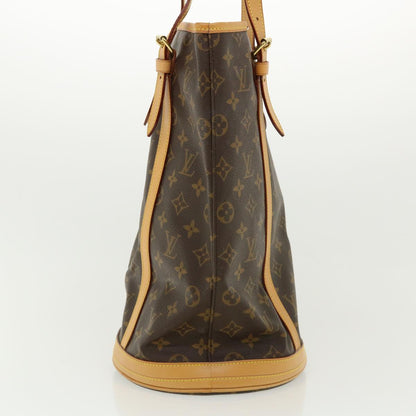 LOUIS VUITTON Monogram Bucket GM Shoulder Bag M42236 LV Auth ro517