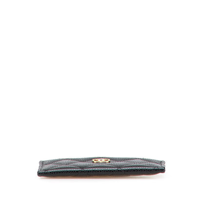 Chanel Classic Card Case Caviar Leather Card Case