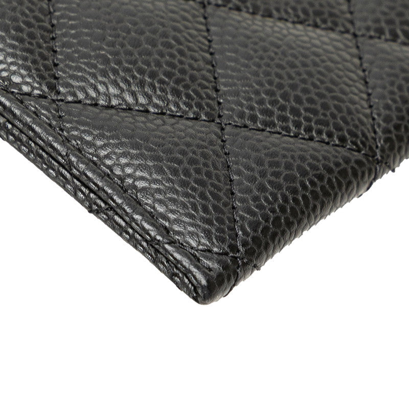 Chanel Classic Card Case Caviar Leather Card Case