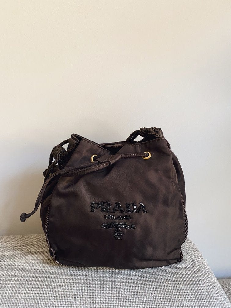 Prada Nylon Drawstring Bag