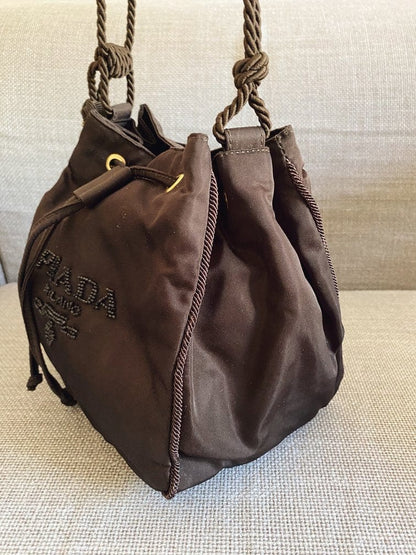 Prada Nylon Drawstring Bag