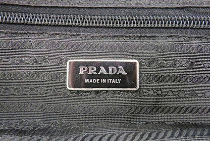 Prada Milano Black Tessuto Crossbody Bag