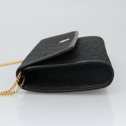Christian Dior Vintage Trotter Crossbody Bag Canvas Black Canvas Shoulder Bag Bag ()