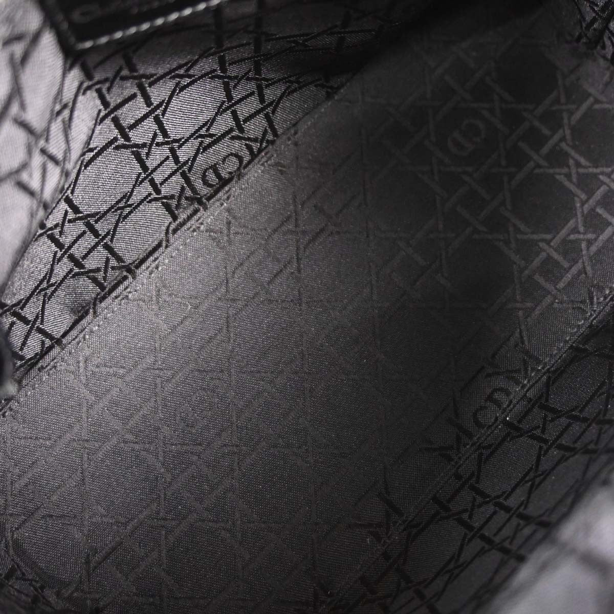 Christian Dior Vintage Lady Dior Bag Printed Canvas Multicolour Canvas Tote Bag Bag ()