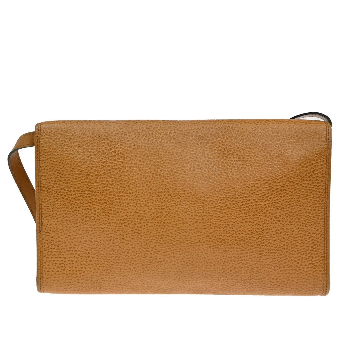 Christian Dior Vintage Cd Logo Shoulder Bag Leather Brown Leather Shoulder Bag Bag ()