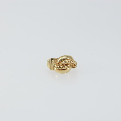 Christian Dior Vintage Clip-On Earrings Metal Gold Gold_Plated Earrings Jewelry ()