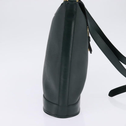 Christian Dior Vintage Trotter Crossbody Bag Canvas Green Canvas Shoulder Bag Bag ()