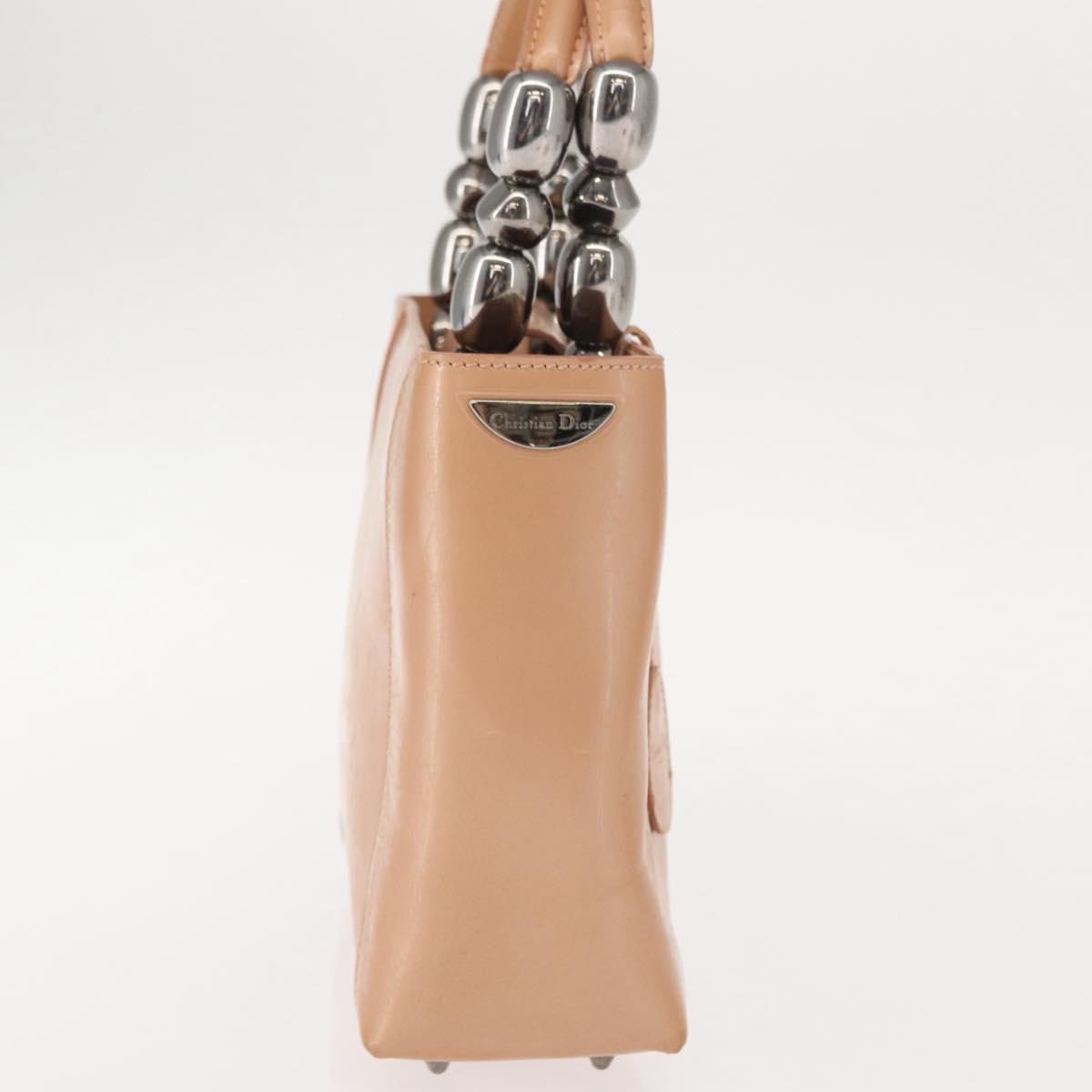 Christian Dior Malice Handbag Patent Leather Pink Patent_Leather Handbag ()