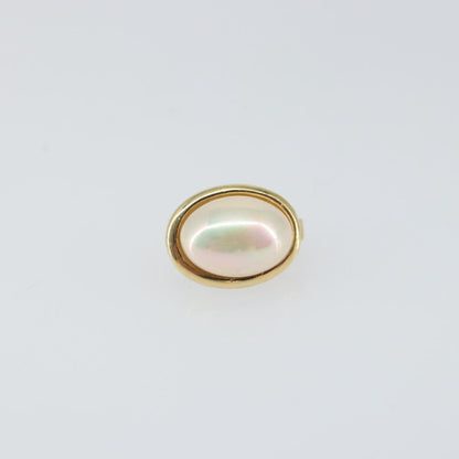 Christian Dior Vintage Clip-On Earrings Metal Gold Metal Earrings Jewelry ()